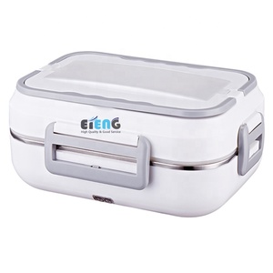 Promotional New Fashion Lunchbox 1.5L Custom Car and Home Use Food Warmer Electric Bento Lunch Box