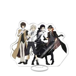 45 Estilos de Figuras de <span class=keywords><strong>Dazai</strong></span> Osamu y Nakahara Chuuya, Placa Acrílica de <span class=keywords><strong>Anime</strong></span>, Soporte de Escritorio, Modelo, Regalo, Adorno - Product Image 5