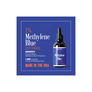 Venta al por Mayor de Gotas Azules de Metileno al 1%, Suplementos Líquidos de Metileno Azul de Marca Privada para la Salud Cerebral, 60 ml para Adultos - Product Image 2