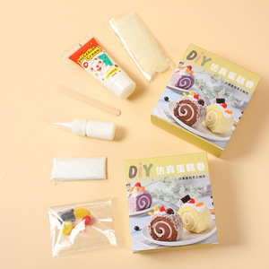 PU Simulation Food <b>Cake</b> Model DIY Handmade Food Toy <b>Cake</b> Material <b>Kit</b> Simulation Dessert Toy - Product Image 3