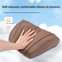Reposacabezas de Felpa para Auto de Lujo con Relleno de Algodón Natural - Suave y Transpirable, Apto para Todas las Estaciones - Soporte para el Cuello en el Auto