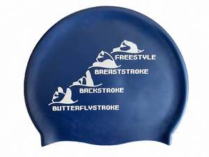 High Quality <b>Waterproof</b> <b>Silicone</b> Swim Cap for Unisex Adult Kids with Custom Sun Protective Design and PVC Zipper Bag - Product Image 3