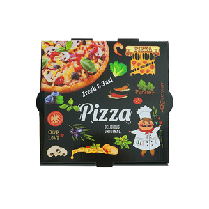 Cajas de Pizza Personalizadas al por Mayor de Todos los Tamaños para Llevar, Caja de Cartón Corrugado - Product Image 2
