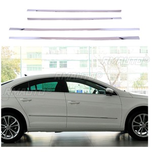 Kit carrosserie pour Volkswagen CC 2009-2012, spoiler de pare-chocs arrière, bande décorative de porte, accessoires auto - Product Image 5