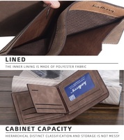 Dompet Pendek Pria Baellerry Langsung dari Pabrik, Dompet Koin Kulit PU Pria, Tas Dompet Pria Bermerek, Tempat Kartu