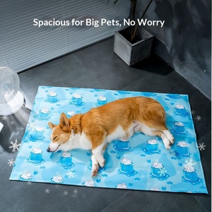Tapis rafraîchissant pour chien et chat, tapis de couchage pour animaux de compagnie, tapis de sol pour chat, idéal pour l'été avec effet glace - Product Image 3