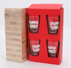 Vaso <span class=keywords><strong>de</strong></span> chupito <span class=keywords><strong>de</strong></span> madera tipo bloques <span class=keywords><strong>de</strong></span> construcción para <span class=keywords><strong>juegos</strong></span> <span class=keywords><strong>de</strong></span> bebida en discotecas y fiestas, Torre <span class=keywords><strong>de</strong></span> bebida <span class=keywords><strong>de</strong></span> bloques <span class=keywords><strong>de</strong></span> madera - Product Image 4