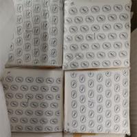 Papier sulfurisé blanc personnalisé Papier d'emballage pour hamburger