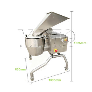 Cortadora de Verduras y Rebanadora de Patatas Motorizada de Alta Velocidad de Acero Inoxidable para Uso en Restaurantes 110V/220V - Product Image 2