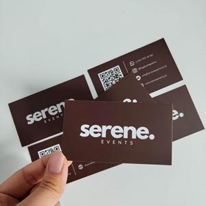 Tarjeta de presentación personalizada con logotipo CMYK al por mayor, tarjeta de agradecimiento digital, postal elegante de 4*6 pulgadas, tarjeta brillante/mate - Product Image 1