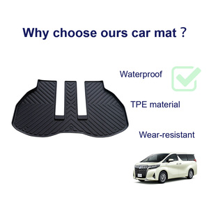 Tapetes de Coche Personalizados de Alta Calidad, Tapetes de Carga TPE para <span class=keywords><strong>Maletero</strong></span> de Coche para Alphard AH30 <span class=keywords><strong>2018</strong></span> - Product Image 3