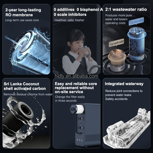 Depuratore d'Acqua RO <span class=keywords><strong>Domestico</strong></span> 100Gpd per Casa e Ufficio, Facile da Usare, da Installare Sotto il Lavello - Product Image 6