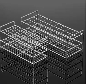 Grille de laboratoire en acier inoxydable <span class=keywords><strong>à</strong></span> 30 puits pour <span class=keywords><strong>tubes</strong></span> - Product Image 4