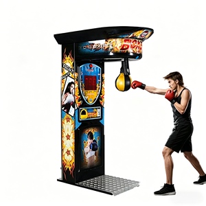 Macchina da Boxe Commerciale Iron Dragon - <span class=keywords><strong>Gioco</strong></span> <span class=keywords><strong>di</strong></span> Pugilato per Test <span class=keywords><strong>di</strong></span> Forza Industriale, per Centri Commerciali e Parchi Divertimento - Product Image 1
