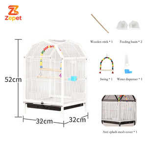 Nouvelle Arrivée : Cage <span class=keywords><strong>de</strong></span> Luxe pour Oiseaux, Grande Cage <span class=keywords><strong>de</strong></span> Observation pour Ailes Volantes, <span class=keywords><strong>Volière</strong></span> d'<span class=keywords><strong>Élevage</strong></span> pour <span class=keywords><strong>Canaris</strong></span>, Cage pour Animaux <span class=keywords><strong>de</strong></span> Compagnie à Vendre - Product Image 1