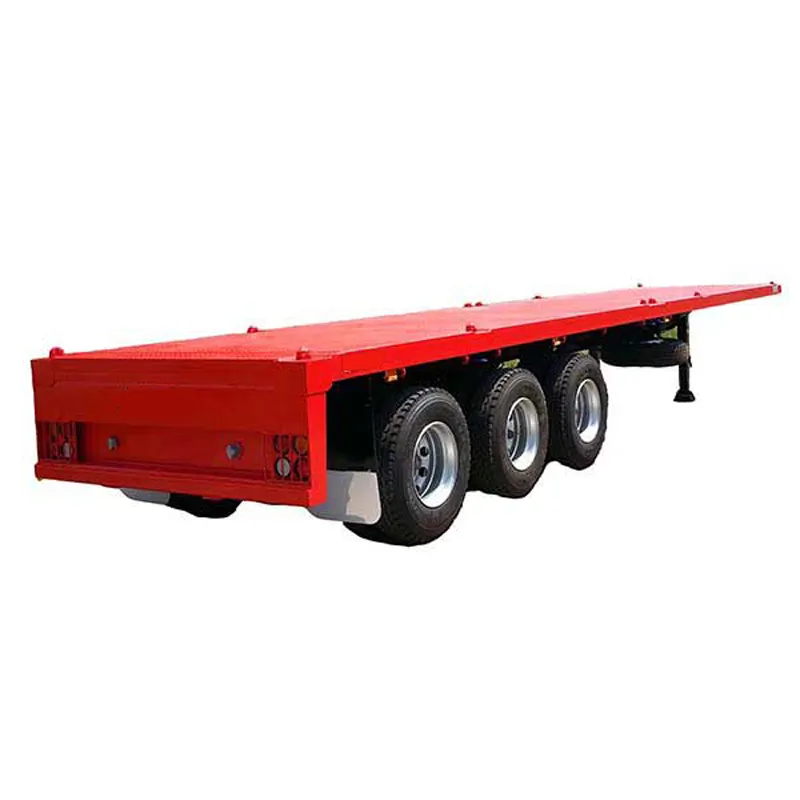 40ft Container Transport S. Emi Trailer 3 As Trailer Flatbed