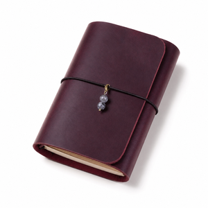 Nuevo Diario de Cuero Personalizado, Cuaderno Personalizado con Tapa Triple A6 <span class=keywords><strong>para</strong></span> Tomar Notas, Escritura y Papelería de Oficina - Product Image 1