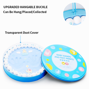 Usine directe nouveau-né bébé empreinte de main et empreinte <span class=keywords><strong>Kit</strong></span> bricolage imprimante à main bébé empreinte de main argile bébé empreinte <span class=keywords><strong>Kit</strong></span> de cadre Photo - Product Image 3