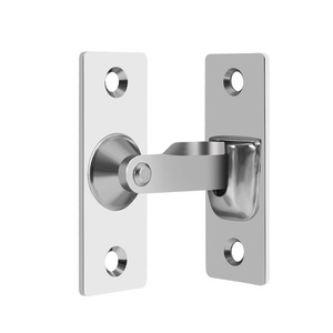 Stainless Steel 90 Degree Door Latch Type A Pin Brushed Finish Minimalist Design Easy Installation For <b>Sliding</b> Doors - Product Image 1