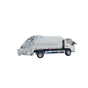 Isuzu 6 CBM Manual Diesel Garbage Compactor Truck Rear Loader Rubbish Price 4x2 Drive <b>Wheel</b> Engine Motor Gearbox Core Components - Product Image 5