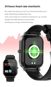 Reloj inteligente deportivo resistente <span class=keywords><strong>al</strong></span> agua IP68, dispositivo <span class=keywords><strong>con</strong></span> control del ritmo cardíaco, 2022 OEM - Product Image 4