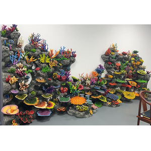 Fabrieksdirecte verkoop van aquariums, aquariumdecoratie, kunstmatige zachte koralen, ontwerp en installatie - Product Image 1