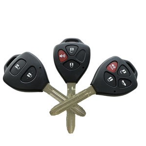 Coque de Clé de Voiture Télécommandée Haute Qualité pour Clés de Véhicule <span class=keywords><strong>Toyota</strong></span> Camry Corolla Venza Avalon - Product Image 1