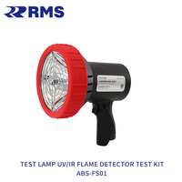 Kit de test de détecteur de flamme UV/IR, simulateur de flamme portable pour le test de détecteurs de flamme UV/IR avec étui de transport ABS-FS01