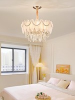 Lustre moderne en cristal LED de luxe pour salon, salle à manger, chambre à coucher, luminaire suspendu, lampe d'art pour restaurant