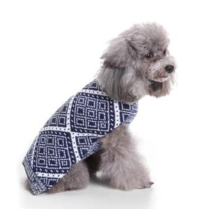 Chaleco de suéter cálido para mascotas de otoño e invierno de la marca <span class=keywords><strong>Chao</strong></span> para perros pequeños y medianos, diseño de punto de cuello alto - Product Image 3