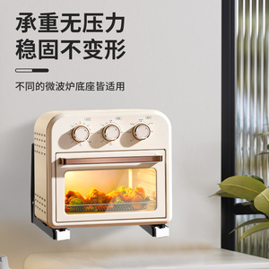 Wall Mounted Retractable Foldable 304 Stainless Steel <b>Microwave</b> Oven Rack <b>Storage</b> Bracket Minimalist Design Durable - Product Image 4