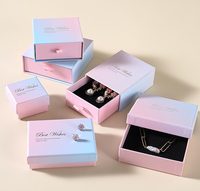 Scatola Rigida in Carta Rosa Personalizzata con Laminazione Lucida e Logo in Rilievo, Prezzo all'Ingrosso di Fabbrica, Dimensioni Personalizzabili