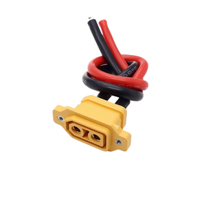 Conector Hembra XT90NE-F Fijable, Chapado en Oro, 30A, Arnés de Carga para Batería RC y ESC, 10AWG, 10/20/50CM, Conector Personalizado - Product Image 4