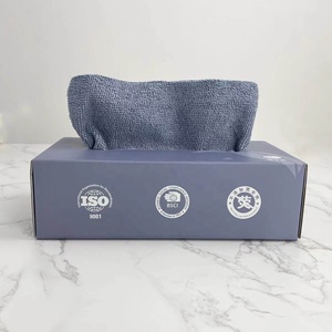 Microfiber Cleaning Cloth Non-stick Washing Rag Wiping Absorben one box 20 picecs Kitchen Oil Washing Cleaning Cloth