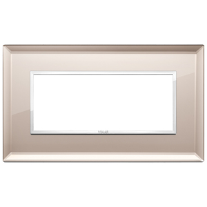 Cubierta de Interruptor de Pared Vimar, Espejo, 20.2x14.1 cm, Bronce - Product Image 1