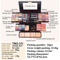 Nuevo Set de Cosméticos 2026: Lápiz Labial, Delineador, Rímel, Sombra de Ojos, Corrector, Kit de Regalo Personalizado para Principiantes en Maquillaje