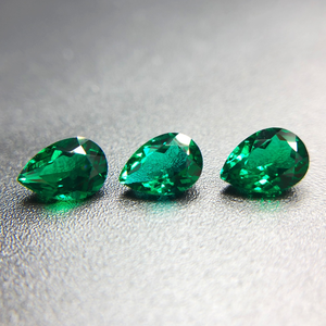Loose <strong>Gemstones</strong> Wholesale Certified Loose Pear Shape <strong>Morganite</strong> <strong>Gemstone</strong> Emerald Stones for Jewelry Making - Product Image 4