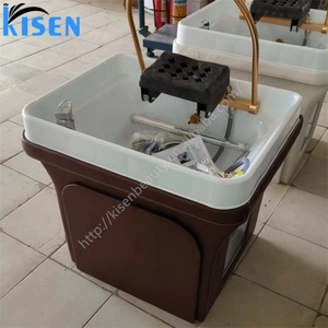 Kisen Professionnel – Équipement de Salon de Coiffure Portable, Bac de Lavage Mobile pour Massage et Spa Capillaire avec Circulation d'Eau - Product Image 1
