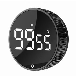 Minuteur numérique LED de cuisine en gros pour la cuisson, la douche, l'étude, chronomètre, réveil, compte à rebours électronique magnétique. - Product Image 1