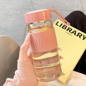 Glass Water <b>Bottle</b> With Infuser 500Ml For Tea Brewing Office Use Students Summer Drinkware - Product Image 4