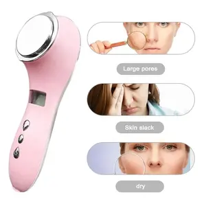 Hot Sale Ultraschall Gesicht Schönheit Körperpflege produkte Elektrische Schönheits maschine Hot Cold Face Massager