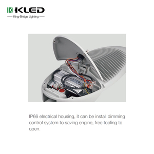 KLED 조명 가로등 IP66 150W AC 야외 LED 조명 다이캐스팅 알루미늄 바디 5년 보증 디밍 가능 고CRI 70-80 - Product Image 5