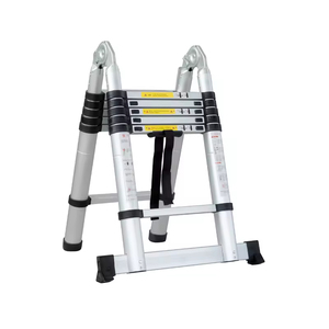 Nueva <span class=keywords><strong>Escalera</strong></span> Ajustable de Aluminio Resistente y Ligera para Proyectos de Bricolaje y Reparaciones del Hogar - Product Image 4