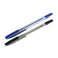 M & g caneta esferográfica promocional, canetas de bola para escrita suave, escritório, escola, artigos de papelaria, caneta esferográfica 1.0mm, preta, azul e vermelha