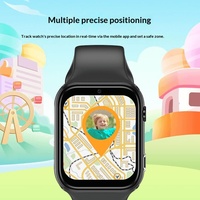 Jam Tangan Pintar Anak 4G Semua Operator Langsung dari Pabrik, Slot Kartu SIM, Panggilan Video, Dukungan Alipay, Penentuan Posisi GPS, Desain Persegi, Karbon