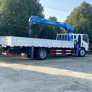 รถบรรทุกติดเครน ISUZU 4x2 ขนาด 5 ตัน บูมยืดไสลด์ เกียร์ธรรมดา ดีเซล ยูโร 4 แรงยกสูง - Product Image 5