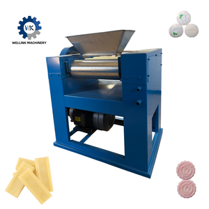 Soap Making Machine with Mixer Three Roller Mill Plodder and Cutter 50-200kg/h Capacity High Productivity - Product Image 3