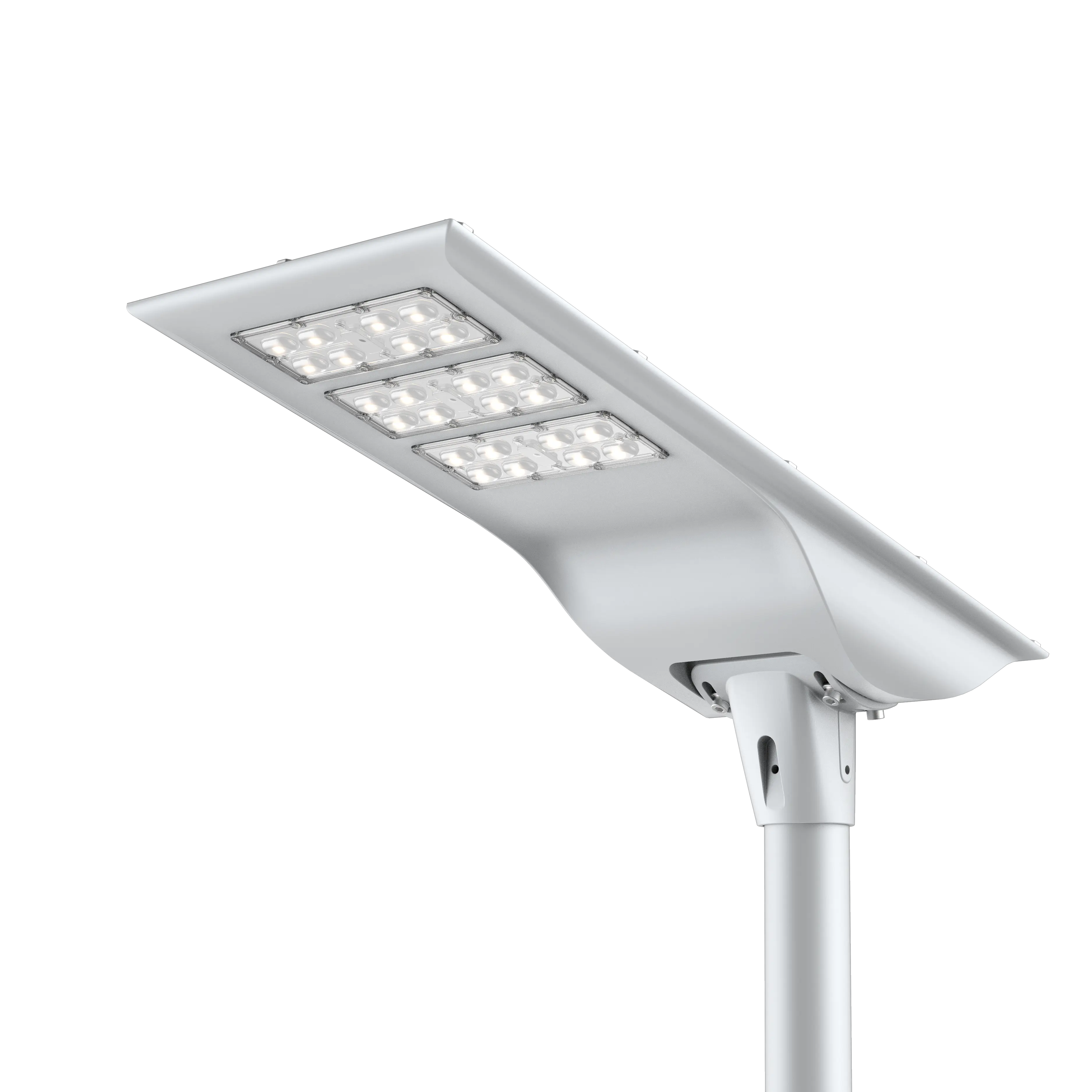 알루미늄 조명 램프 올인원 태양열 Led 램파라 쉘 60W LED 185lm/w 램파라 조명 led 태양 광 가로등 주택