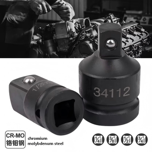 Electric Wrench Adapter Socket Converter 34112 1/2Fx3/8 3/8Fx1/4 Carbon Steel Gear Core - Product Image 2