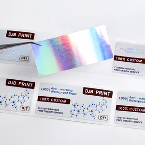 Etichette Personalizzate per Fiale, Adesivi con Lamina d'Oro per Fiale di Laboratorio e Ricerca - Product Image 2
